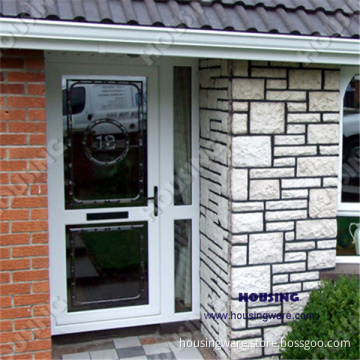 UPVC Casement Doors with Grill